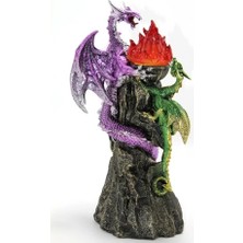 Eco Lounge Polyester Dragon Tasarımlı LED