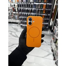HappyCase iPhone 17 Uyumlu Silinebilir Lansman Kılıf - Turuncu