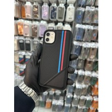 HappyCase iPhone 11 Uyumlu Premium Deri Dokulu Kılıf Magsafe Özellikli