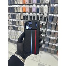 HappyCase iPhone 17 Pro Premium Deri Dokulu Kılıf