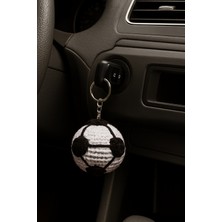 Mugusa Hediyelik El Örgüsü - Amigurumi Beşiktaş Anahtarlık