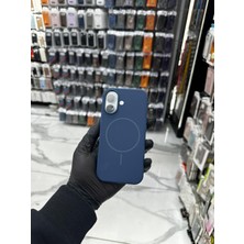 HappyCase iPhone 17 Uyumlu Silinebilir Lansman Kılıf - Lacivert