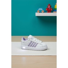 Oksit Supers Kaymaz Tabanlı Unisex Işıklı Çocuk Spor Ayakkabı