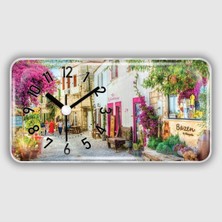 PremiumPort Dikdörtgen Mıknatıslı Buzdolabı Saati 17 Cm, Şık ve Fonksiyonel Tasarım