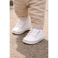 Minissa Baby Kids Bebek Ilk Adım Ayakkabısı, Kaydırmaz Tabanlı Yürüyüş Ayakkabısı, Patik Convers