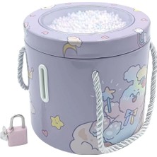 Eco Lounge Kilitli Metal Yuvarlak Kumbara