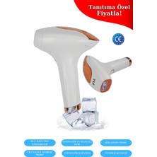 Feyza Design İPLV16 Pro Buz Lazer Epilasyon Cihazı Otomatik ve Manuel Atım Seçenekleri