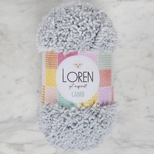 MiraLive Loren Lamb Açık Gri El Örgü Ipi - R044