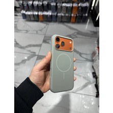 HappyCase iPhone 17 Pro Max Uyumlu Silinebilir Lansman Kılıf - Gri