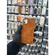 HappyCase iPhone 11 Uyumlu Süet Hissiyatlı Yumuşak Tasarımlı Kılıf- Taba