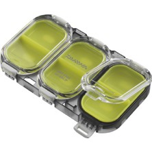 DAIWA BALIKÇI KUTUSU 6 BÖLMELİ GREEN SMOKE 11*6.7*1.5