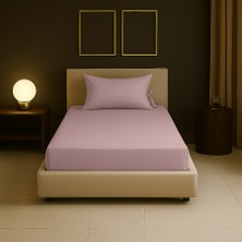 Sabia Soft Touch %100 Pamuk 62 Tel – 90X200 +30 cm Yüksekliğe Uygun Tek Kişilik Lastikli Çarşaf Seti