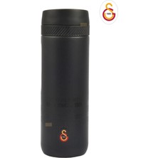 Galatasaray 550ML Resmi Lisanslı Rahat Içim Çift Katmanlı Paslanmaz Çelik Termos 6 Saat Sıcak Soğuk