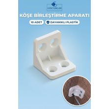 Plastik Köşe Birleştirme Aparatı 10 Adet