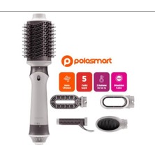 Feyza Design Hava Üflemeli 5'li Düzleştirme ve Şekillendirme Seti