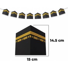 Deniz Party Store Kabe Şeklinde Ramazan Umre Temalı Dekoratif Banner