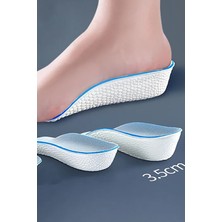 Gampus Boy Uzatıcı Tabanlık Gizli Topuk 3.5 cm Ayakkabı Tabanlığı Boy Yükseltici Popcorn Rahat