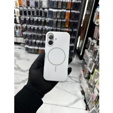 HappyCase iPhone 17 Uyumlu Silinebilir Lansman Kılıf - Beyaz