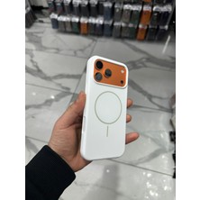 HappyCase iPhone 17 Pro Max Uyumlu Silinebilir Lansman Kılıf - Beyaz