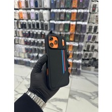HappyCase iPhone 17 Pro Uyumlu Premium Deri Dokulu Kılıf