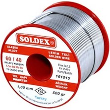 Soldex 1.60MM 500GR SN60 PB40 Lehim Teli