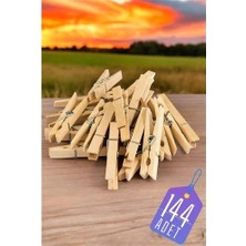 Eco Lounge Bx Ahşap Mandal Seti 144 Adet 71
