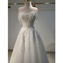 Zöhra Avcı Gelinlik Ve Moda Moonlight Fransız Dantel Helen Gelinlik