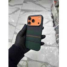 Bilişim Aksesuar iPhone 17 Pro Max Karbon Magsafe Kılıf - Haki