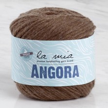 MiraLive La Mia Angora 50GR Kahverengi El Örgü Ipi - L133 - 33808