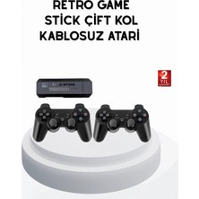 MiraLive Taşınabilir Kablosuz Oyun Konsolu 2.4g Tv Destekli Kompakt Gövde