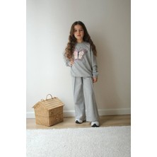 Miviko Kız Çocuk Takımı Mevsimlik 2026 Model Full Likralı Yumuşacık  Pamuklu Kumaş  Super Kalite