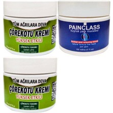 Guzzy Süper Çörek Otu Kremi Orta Boy  2x 100 ml - Painclass 150 ml Kuıyruk Yağı Kremi