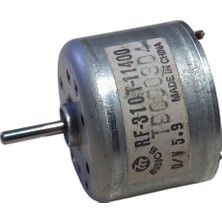 Devre Dünyası Mabuchi RF-310T-11400 Dc 5.9V 6V 6400RPM Dc Motor 10MM Uzun Mil (Çap 24MM Uzunluk 33MM) Hobi Deney Motoru