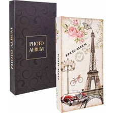Angelphoto  600'LÜK 10X15 Fotoğraf Albümü (Paris ve Retro KAPAKLI)2X300
