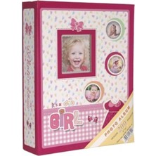 Angelphoto  Aledo 10X15CM 200’LÜK Bebek Fotoğraf Albümü -46200-3 - Pembe