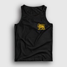 Presmono Unisex Siyah Persian Lion Sun Iran Iran Atlet