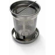 SHG HOME Paslanmaz Çelik Çay Makinesi Demlik Içi Çay Süzgeci/çay Filtresi/metal Demlik 9cm Çapı (Arçelik Makine Uyumlu)