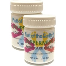 Guzzy Foot Care Cream Cooling Peppermint 50 ml Ayak Bakım Kremi Nane Ferahlığı ve Kokusu 2 Adet