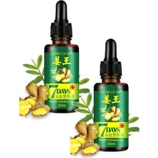 Guzzy Süper 7 Days Saç Güçlendirci, Besleyici Bakım Serumu 30 ml / Ginger Germinal Essential 2 Adet