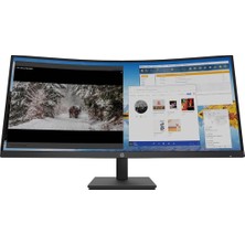 Hp 3B1W4E9 34" 5 Ms Wqhd Pivot Curved Monitör 100Hz Teşhir