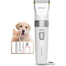 Feyza Design Çok Fonksiyonlu Ayarlanabilir Şarjlı Tırmık ile Pet Tüylerini Kolayca Kesin