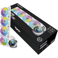 Darkflash Twister DX-480 V2.6 Beyaz 480MM Argb Liquid Cpu Cooler