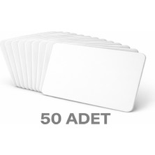 Rfgate Nfc Kart Dijital Kartvizit NTAG213 Beyaz - 50 Adet
