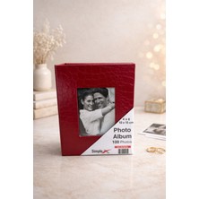 Angelphoto  10X15 Fotoğraf Albümü 100 Fotoğraflık – 50 Sayfa Ince Kapaklı Anı Albümü