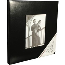 Angelphoto  500LÜK Fotoğraf Albümü 10X15CM 500 Lük Vinleks Deri 10X15 Fotoraf Albüm Siyah