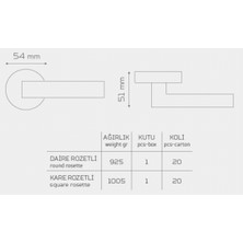 Nobel Bermuda Matsiyah Kare Rozetli Wc