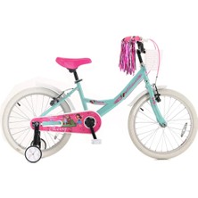 Feyza Design Kız Çocuk Bisikleti, 20 Jant, Turkuaz, 120/140 cm Boy, Eğlenceli ve Güvenli