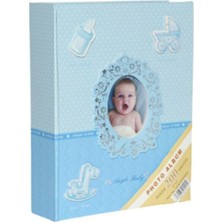 Angelphoto  Sh Album 10X15CM 200'LÜK Bebek Fotoğraf Albümü "mavi" PP46200M