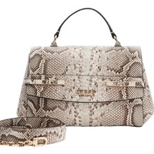 Guess Melinda Üstten Saplı Kapaklı Kadın Natural Omuz Çantası HWKG9933200-NAT