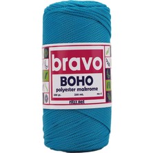 Bravo Boho Polyester Makrome 232 Turkuaz